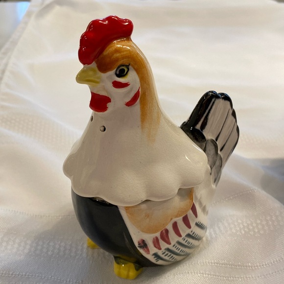 Vintage Napco Japanese Rooster, Hen Salt & Pepper, Cream & Sugar Set - Picture 9 of 15